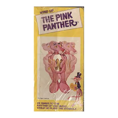 Juguete A Cuerda Pantera Rosa Illco Vintage Retro Años 70